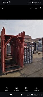 Rámové fasádní lešení 118,8m2. - 4
