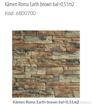 Obklad Roma earth brown - 4