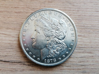 Stříbro 1 Morgan Dollar 1878 USA Spojené státy americké Ag - 4