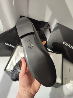Baleríny Chanel – pravá kůže - 4