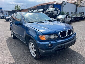 Bmw x5 e53 3.0i Topasblau na díly - 4