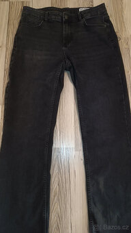 Dámské černo-šedé bootcut džíny Vero Moda - vel. M - 4