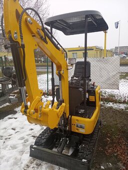 minibagr, pásový bagr, bagřík, rypadlo , dumper k bagru - 4