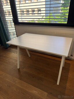 TROTTEN Psací stůl, bílá, 120x70 cm - 4