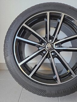 ALU Škoda Kodiaq 5x112 Zimní Continental 235/50/19 - 4