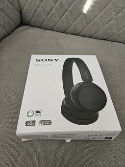 Sony WH-CH520BZ – NOVÉ, jen rozbalené - 4