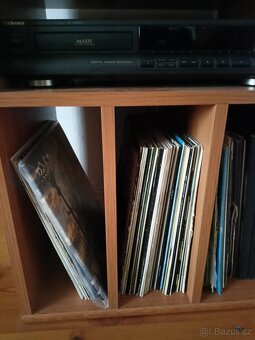 Skříň na vinylové desky - 4