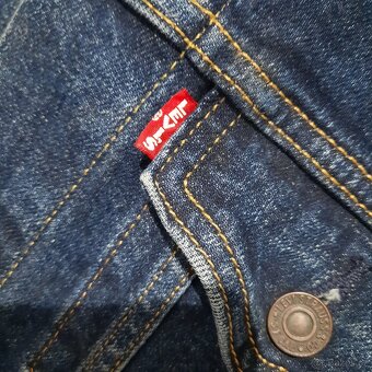 LEVIS  dámská džínová bunda velikost  S - 4