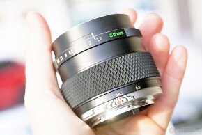 Servisovaný Olympus OM-System G.Zuiko 55mm f/1.2 Auto-S - 4