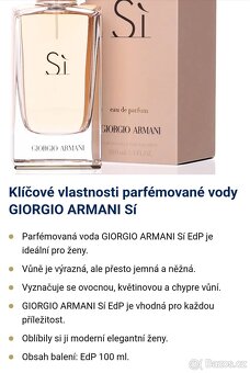 Giorgio Armani Sí parfémovaná voda pro ženy 100 ml - 4