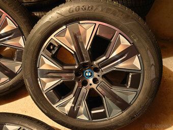 BMW iX (I20) - originál 21" alu so zimnými pneu - 4