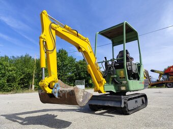 Minibagr Yanmar B15 /1600kg/, 2x lyžica - 4