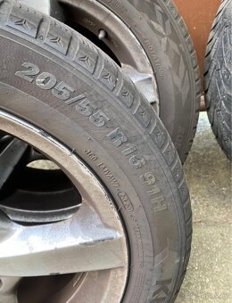 [ ZIMNÍ PNEU ] Kumho 205/55 R16 91H + [ KOLA ] 112 ET 35 - 4