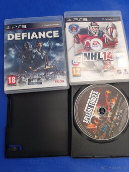 Sony PS3 PlayStation 3 Slim + Hry - 4