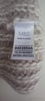Čepice s bambulí, M&S one size - 4