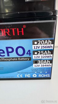 Baterie LiFePO4 12V, 30Ah, 384Wh - 4