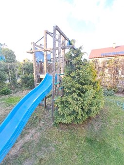 dětský zahradní domeček se skluzavkou - 4