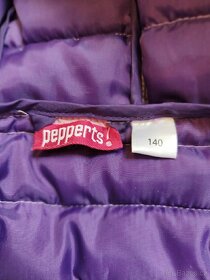 Dívčí prošívaná zimní bunda Pepperts vel. 140 - 4