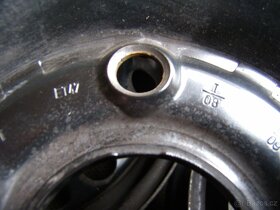 Plechové disky Audi, Seat, Škoda, VW 5x112 6x15 ET47 poklice - 4