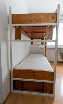 Dětská palanda masiv 180 x 80 + matrace Materasso - 4