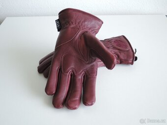 Dámské rukavice CAMPUS OXBLOOD na motorku - 4