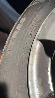 Alu kola 5x100 r15 + pneu letní 195/65 R15 - 4