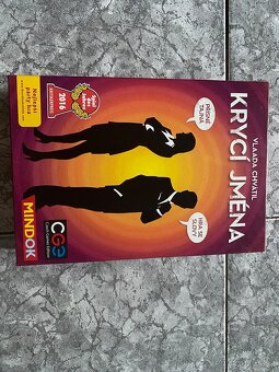 Společenská hra Scrabble a Krycí jmèna - 4