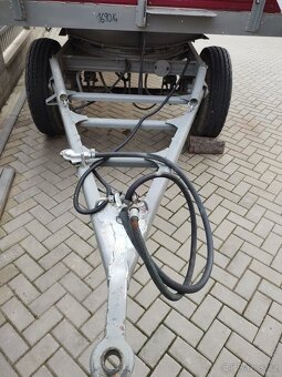 Prodám vlek za traktor 5t s novou STK - 4