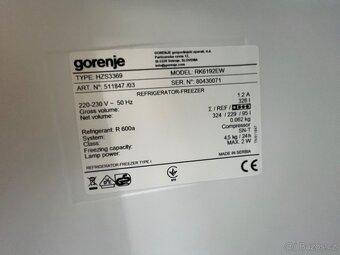 Kombinovaná lednice Gorenje - 4