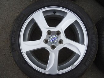 Alu disky originál Volvo, 17", 5x108,ET 50, letní pneu - 4