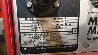 Svářečka CO2 , MIG/MAG - 4