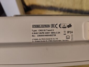 Elektrický radiátor závěsný - 4