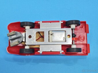 Repasované retro autíčka Ites autodráha - 4