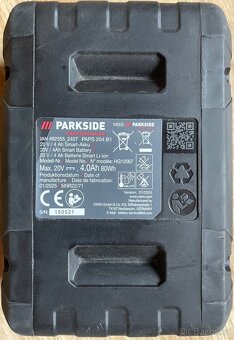 Akumulátor Parkside performance 4Ah - 4