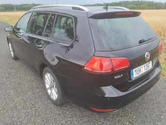 VW Golf 7 1.6TDI kombi, 77kW, 4/2016, servisní knížka - 4