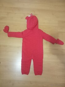 Dívčí zimní kombinéza,vel.80 - 4