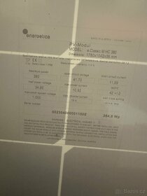 Fotovoltaické panely Energetica Classic M Black 380W a 385W - 4