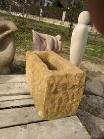 Kamenné koryto 50x25 hloubka 30cm - 4