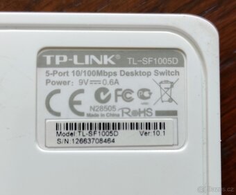 TP-LINK TL-SF1005D, wifi - 4