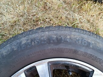 Kompletní litá kola 4ks 14" 4x108 s pneu - 4