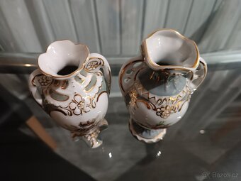 Prodám 2ks porcelánových váziček Dux - 4