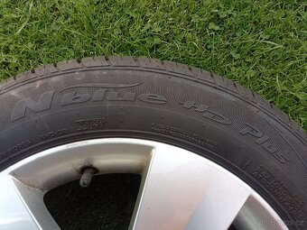 Prodám kompletní sadu pneu+disky 185/60R15 - 4