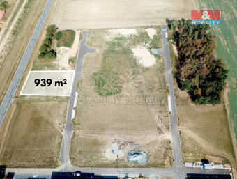 Prodej stavebního pozemku, 939 m2, obec Valeč, okres Třebíč - 4