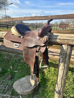westernové sedlo All Around – NRHA Saddlesmith (USA) - 4