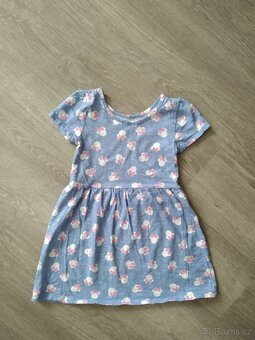 Baby GAP dívčí bavlněné letní šaty velikost 110. - 4