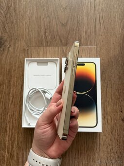 iPhone 14 PRO MAX - 128gb - zlatý - 4