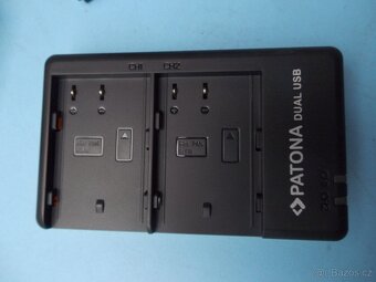 Panasonic - duální rychlo nabíječka  a 2x baterie 2000mA - 4