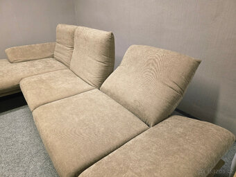 Nová rohová sedačka KOINOR FRANCIS hnědá - 4