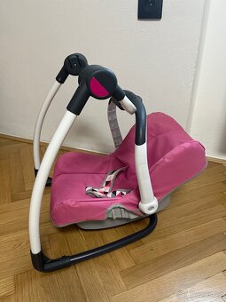 kočárek s židličkou pro panenky - 4