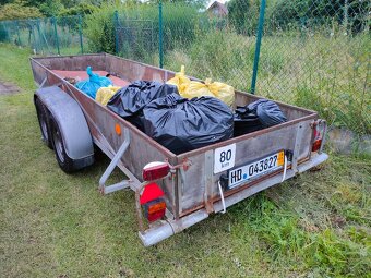 Dvounápravový přívěs bez TP - 4